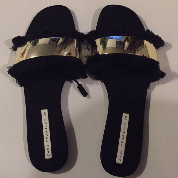 Zara Shoes - Zara Trafaluc Slip On Sandals